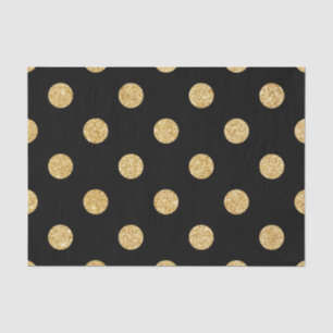 Papier Mousseline Motif de pois élégant de parties scintillantes de