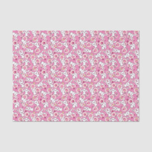 Papier Mousseline motif de rose de kawaii