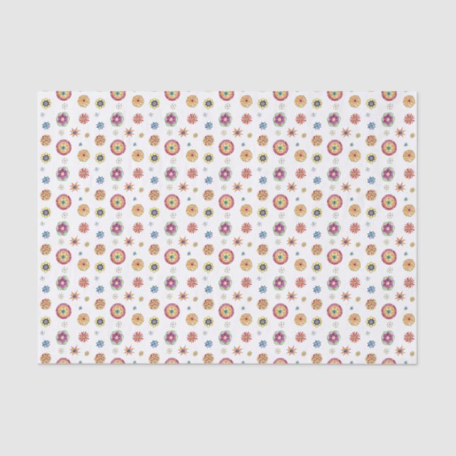 Papier Mousseline Motif de Starflower (Recto)