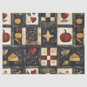 Papier Mousseline Motif de surface composée d'automne principal Ré