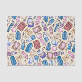 Papier Mousseline Motif de Witchy d'aquarelle