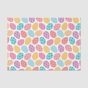Papier Mousseline Motif décoratif des oeufs de Pâques