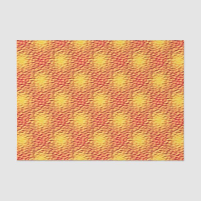Papier Mousseline Motif d'enclenchement d'incendie liquide (Recto)
