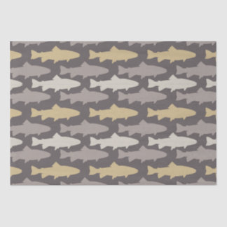 Papier Mousseline Motif des leurres de pêche aérienne