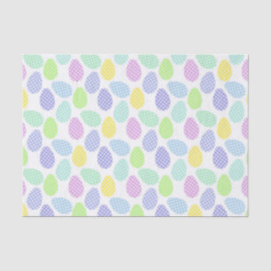 Papier Mousseline Motif des oeufs de Pâques