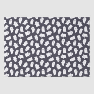 Papier Mousseline Motif d'Halloween Ghosts convivial