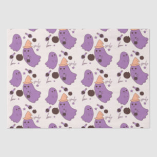 Papier Mousseline Motif d'Halloween Spooky de potion fantôme 