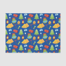 Motif du camp d'été
