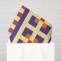 Motif ethnique géométrique traditionnel