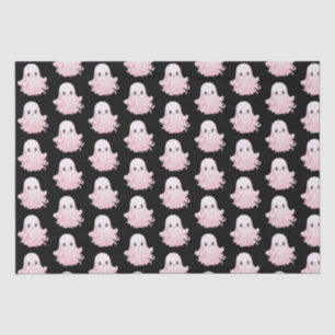 Papier Mousseline Motif fantôme rose super mignon Halloween
