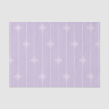 Motif floral géométrique pastel violet