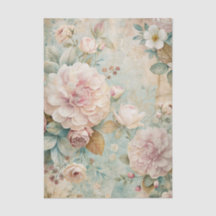 Motif floral pastel doux avec pivoines