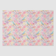 Motif floral Pastel ressort 02