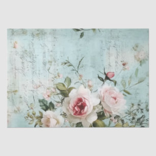 Papier Mousseline Motif français chic Shabby