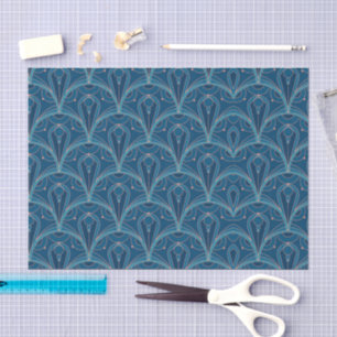 Papier Mousseline Motif géométrique répétitif Art Déco