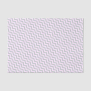 Papier Mousseline Motif Grey Chevron sur rose pâle