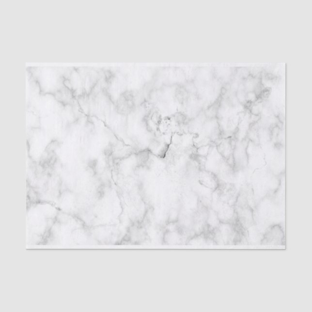 Papier Mousseline Motif Gris Et Marbre blanc (Recto)