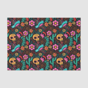 Papier Mousseline Motif inspiré du Mexique