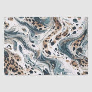 Papier Mousseline Motif léopard Voie lactée 
