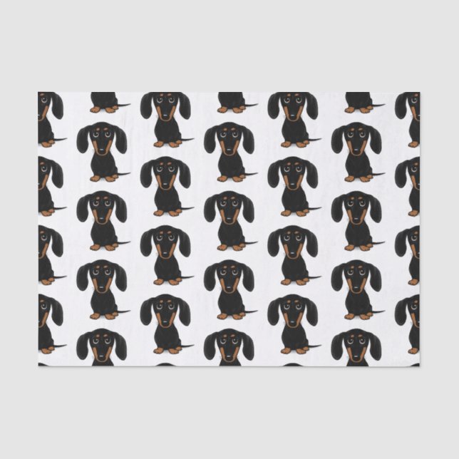 Papier Mousseline Motif noir et bronzage enduit doux mignon de (Recto)