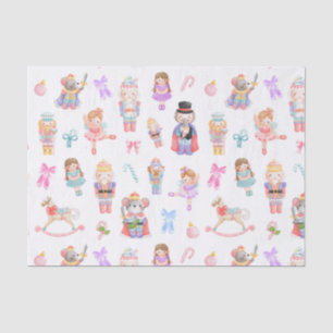 Papier Mousseline Motif Nutcracker