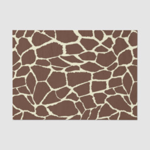 Papier Mousseline Motif Peau de girafe