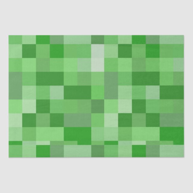 Papier Mousseline Motif Pixel RPG Gamer (Recto)