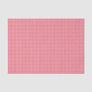 Papier Mousseline Motif rouge de contrôle de guingan de pays