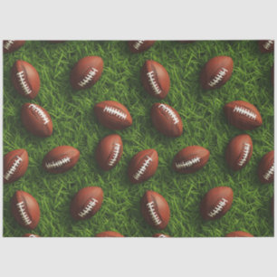 Papier Mousseline Motif sportif américain de football