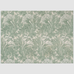 Papier Mousseline Motif Tulip (par William Morris)