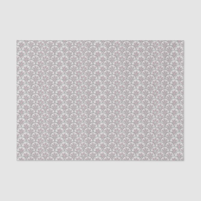 Papier Mousseline Motif vintage de Centle (Recto)