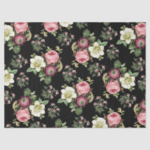 Motif Vintage Rose floral