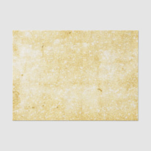 Papier Mousseline Motif Vintage Rustic Gold Grunge