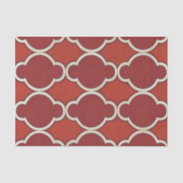 Papier Mousseline Motifs du marché VII (Recto)
