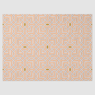 Papier Mousseline motifs géométriques islamiques