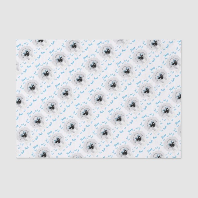 Papier Mousseline moutons (Recto)