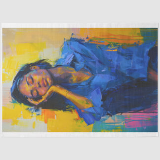 Papier Mousseline Multicultural Women of Beauty Series Découpage #3