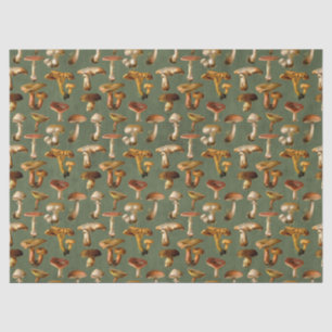 Papier Mousseline Mushrooms de Vintage