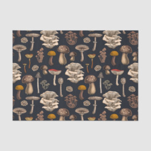 Papier Mousseline Mushrooms sauvages