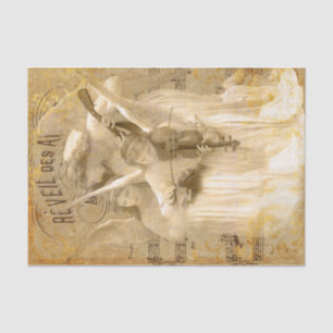 Papier Mousseline Musique des Anges