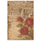 Musique vintage Couverture et Rose Shabby Chic Déc