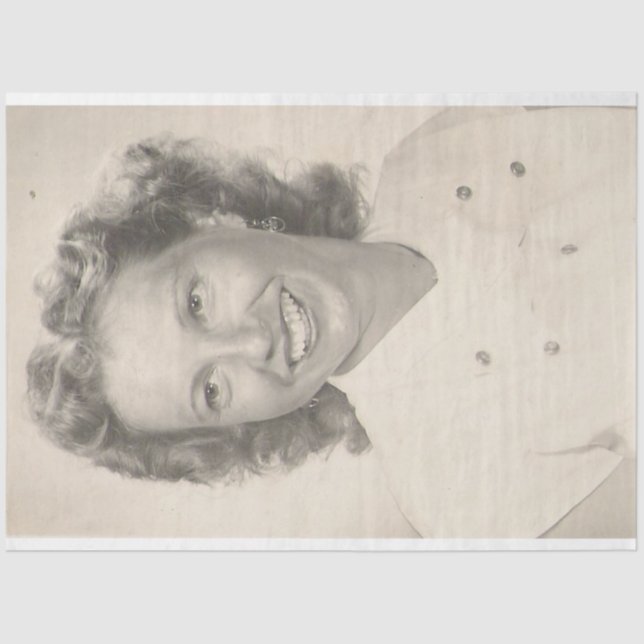 Papier Mousseline My Mom The Mom in the World  (Recto)