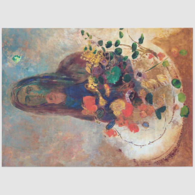Papier Mousseline Mystère, Redon (Recto)