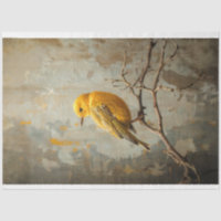 Nature rustique urbaine Art de pinson jaune