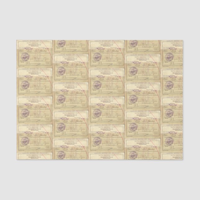 Papier Mousseline Nautical Beach Design Series 24 (Recto)