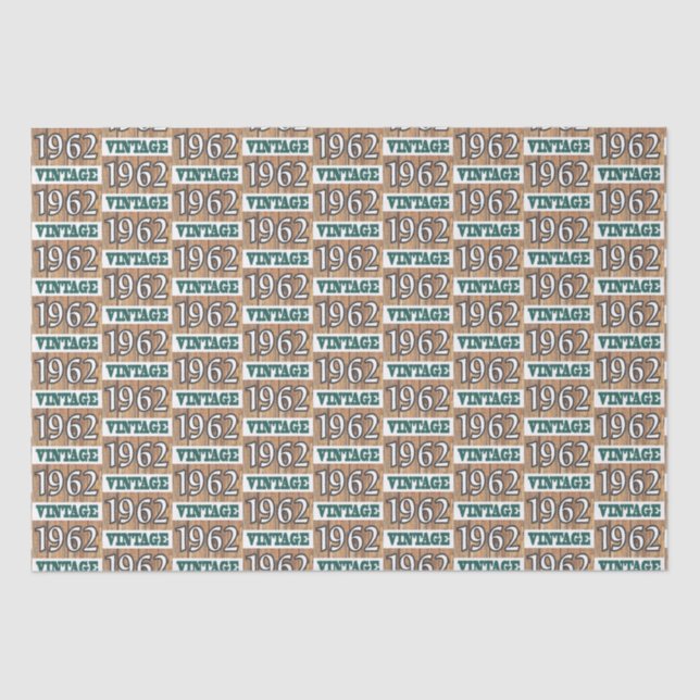 Papier Mousseline Né en 1962 papier de tissu (Recto)