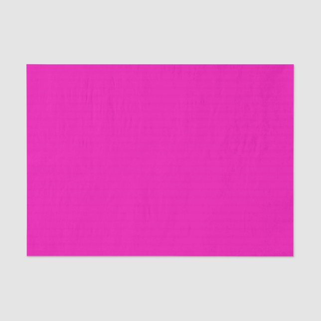 Papier Mousseline Neon Hot Rose (Recto)