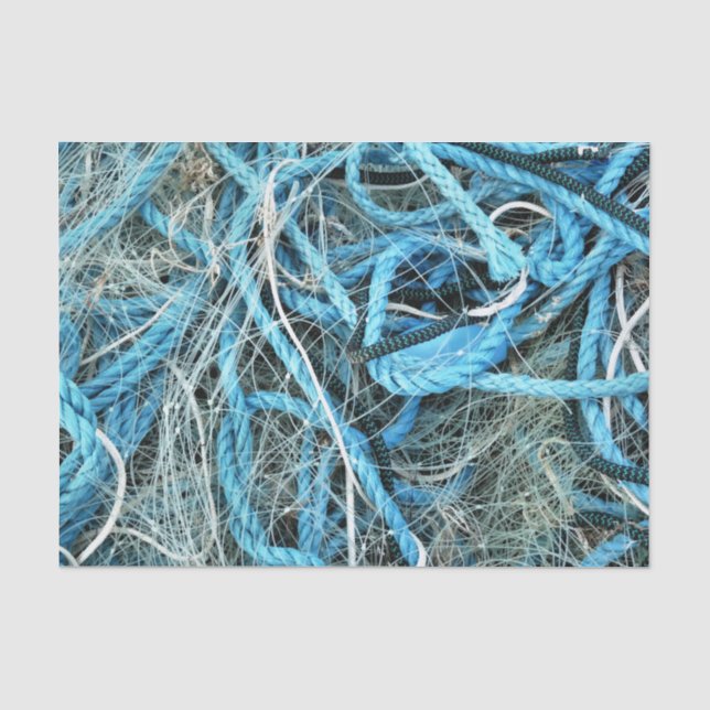 PAPIER MOUSSELINE NET DE PÊCHE (Recto)