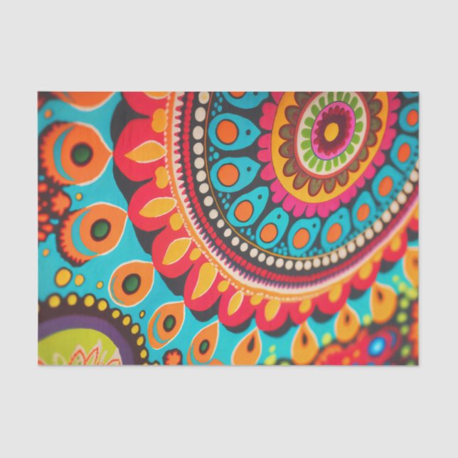 Papier Mousseline NEW BOHEMIA 6 scandaleux papier découpage brillant (Recto)