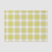 No. 63 de jaune, gris et de blanc de plaid de